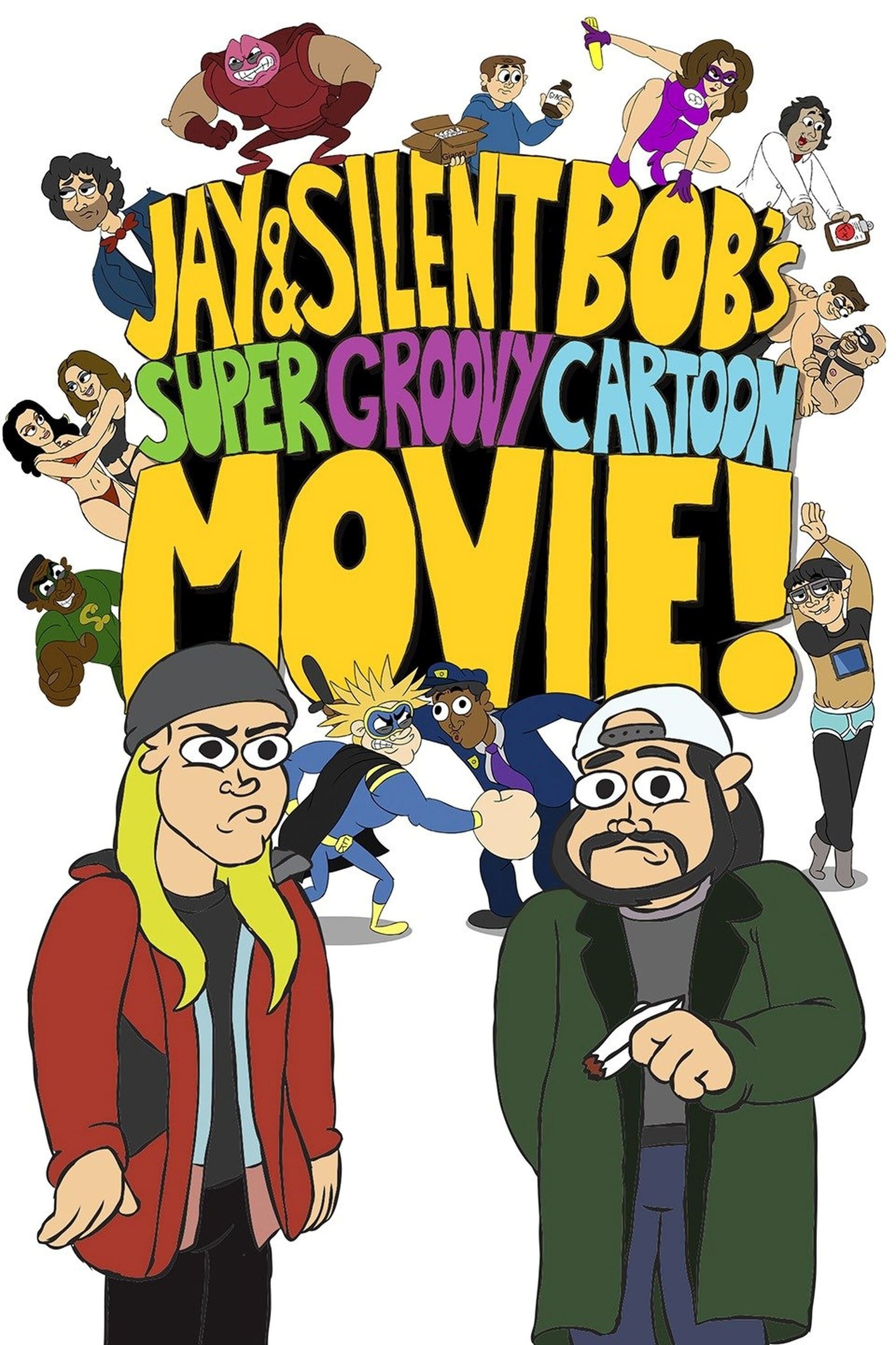 Постер Jay and Silent Bob's Super Groovy Cartoon Movie